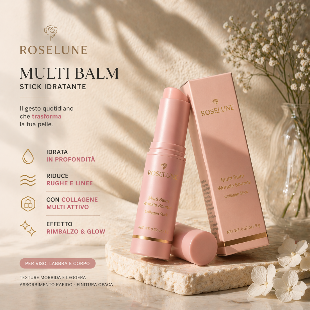 ROSELUNE Stick Rimpolpante Multiuso al Collagene™